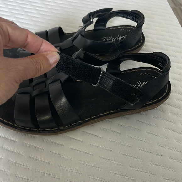 CLARKS COLLECTION BLACK LEATHER - Picture 4 of 9